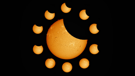 Gedeeltelijk zonsverduistering