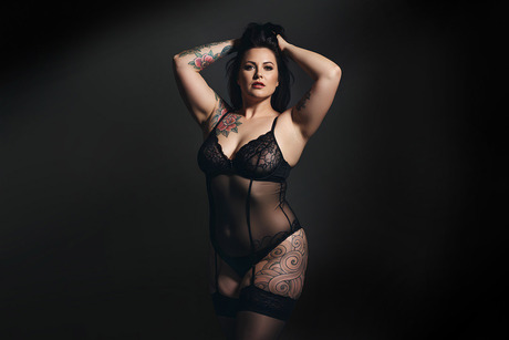 Curvy Inked Boudoir