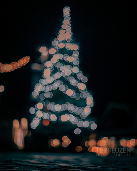 Bokeh kerstboom 