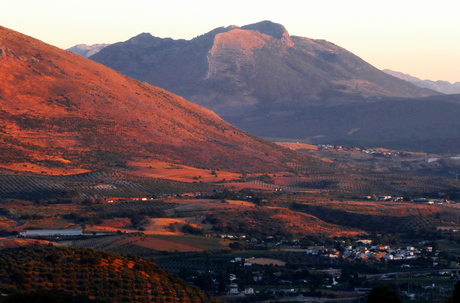 Avondlicht in Andalucia