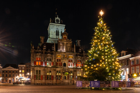 Delft in kerstsferen