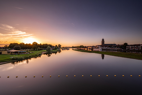 Deventer in de avond