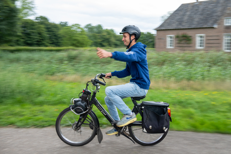 Panning op het landgoed