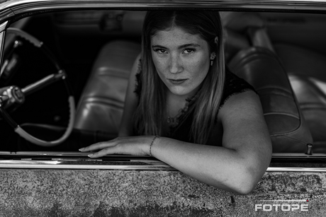 Sterre in de cadillac