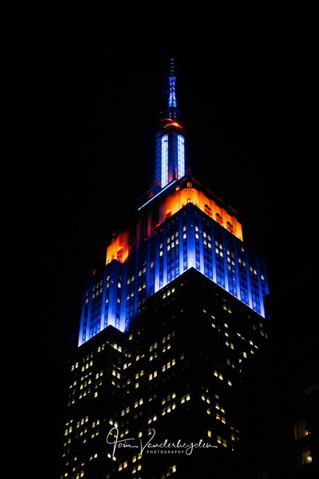 Empire State met een petje op! 