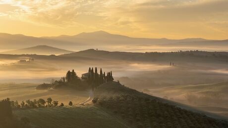 All quiet at Podere Belvedere