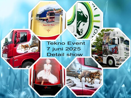 Collage   TRUCK TIME    TEKNO  event  2025  op 7 juni   DETAIL SHOW  