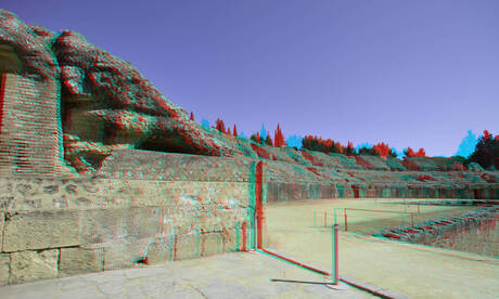 Archaeological Amphitheatre ITALICA Spain 3D