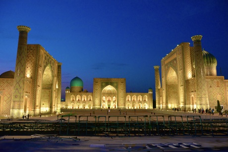 Blauwe Uurtje Samarkand