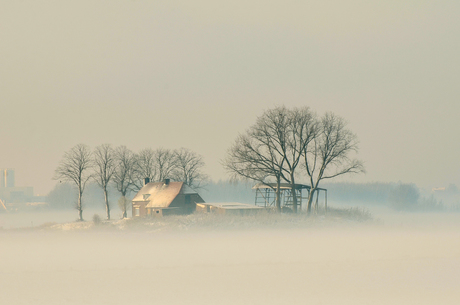 winters landschap