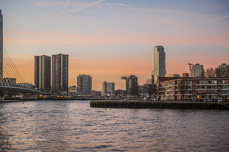 Samenkomst Nieuwe Maas en de Koningshaven.