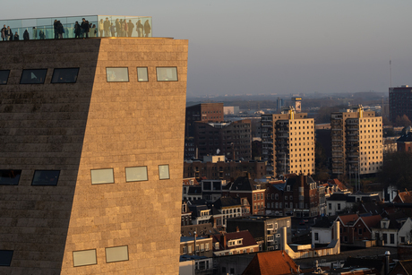 mooiste dakterras van Groningen, op het Forum.