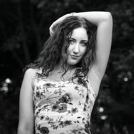 Mels... portret in de natuur