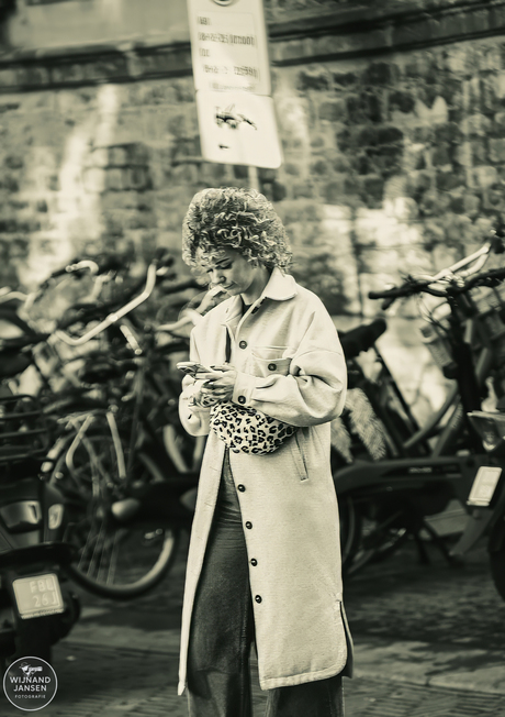 Just finished at the hairdresser.