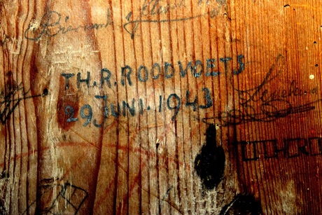 Een handtekening...............