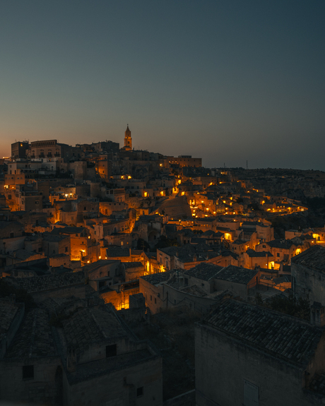 Matera by night