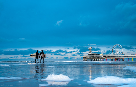 Winter in Scheveningen 