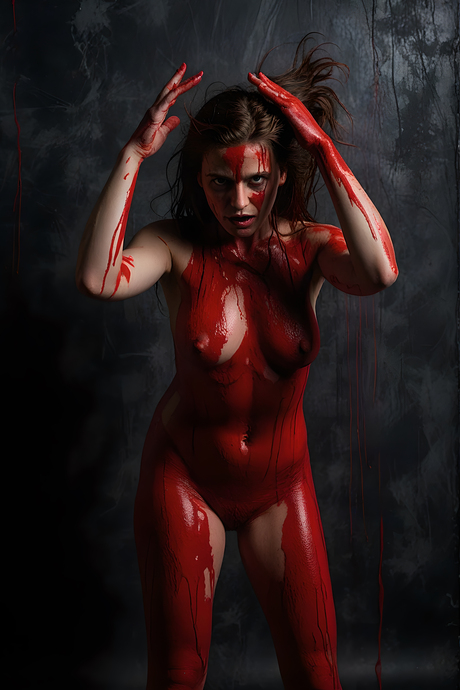 Painted in blood