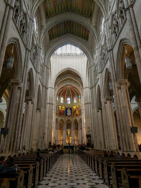 Kathedraal in Madrid