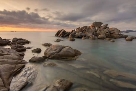 rocky sunrise