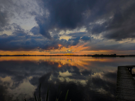 Zonsondergang 