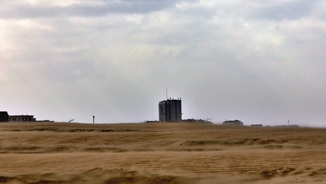 Zandstorm Oostduinkerke