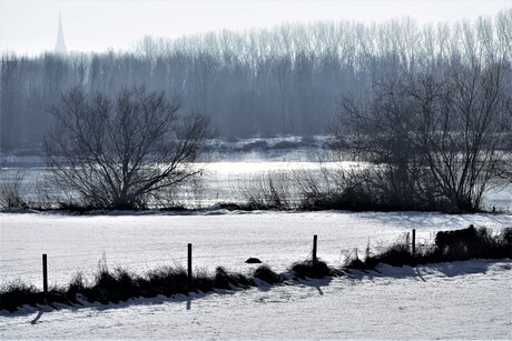 winter aan de Ijssel