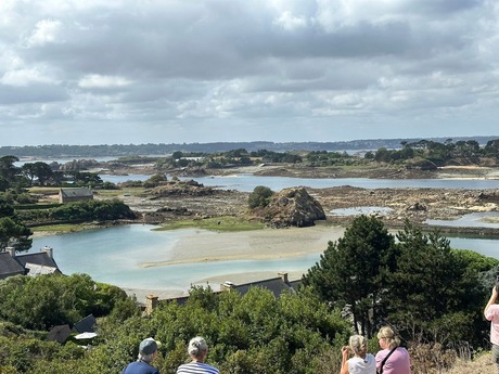 Eiland Île-de-Bréhat Bretagne.