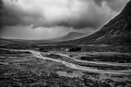 Scotland in black and white
