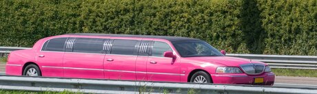 Roze Limousine