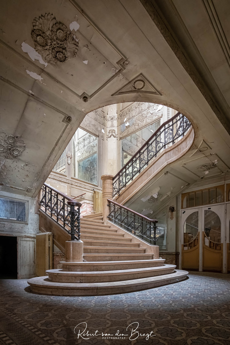 Abandoned Stair, old Theater 