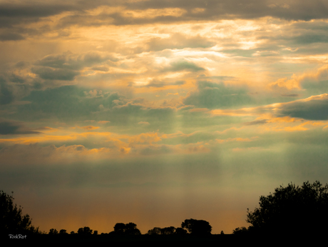 Het regent zonnestralen