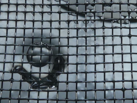 Bubble behind bars