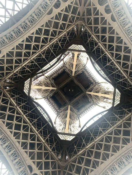 Blik van onder naar boven