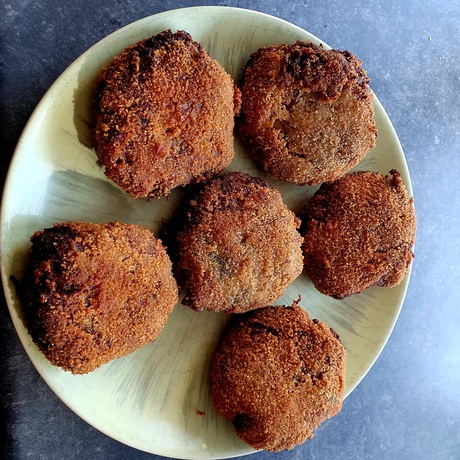 Perkedel Daging Kentang