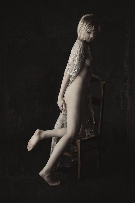 Girl With Chair