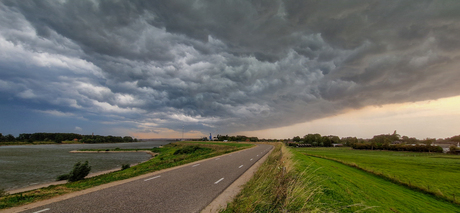 Zware wolkenlucht