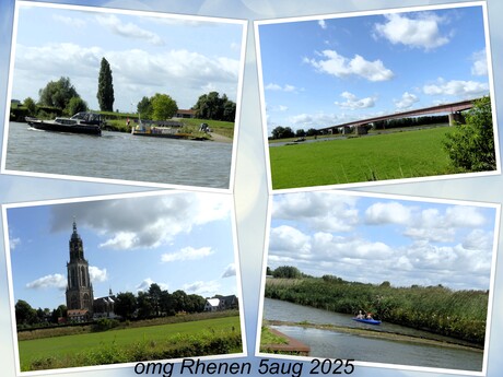 Collage  Rhenen en omg  5 aug 2025  