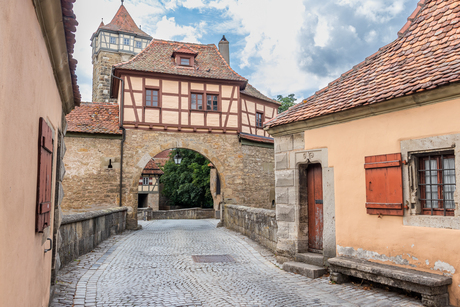 Een Duitse stadspoort
