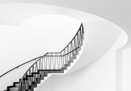 The shape of black and white