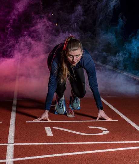 📸 Unieke Fotoshoots met Rook & Gekleurde Lichteffecten