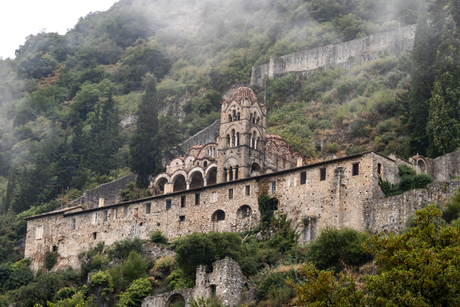 Klooster in Mystras Griekenland.