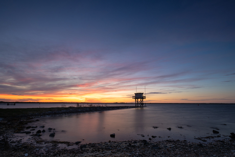 Zonsondergang in Zeeland 