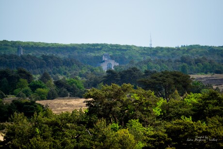 Uitzicht op Radio Kootwijk en de Watertoren 