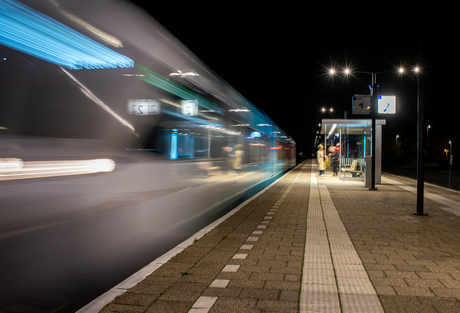 vertrekkende trein