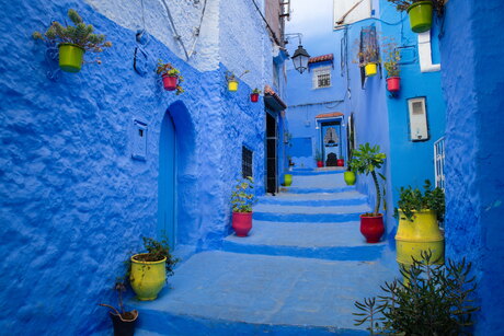 Blue streets of Chefchaouen