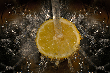 Watersplash zelf thuis gemaakt 