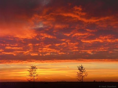  Lucht in vuur en vlam