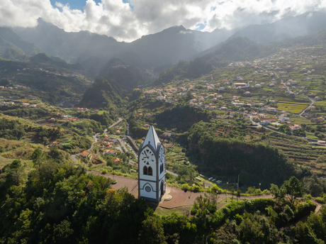 Madeira drone shot