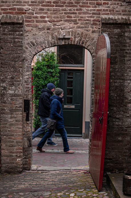 toegang poort   (kl boekwinkel)